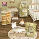 folding fabric storage organizer